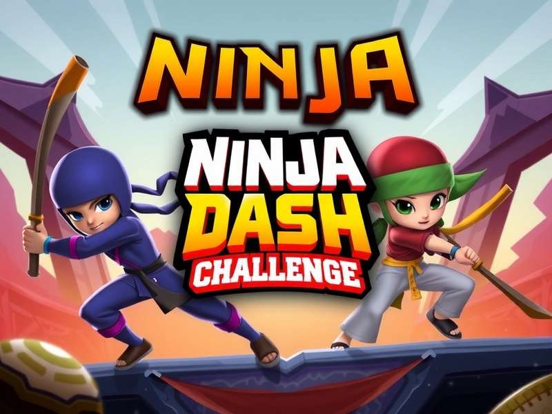 Ninja Dash Challenge Official Cover Art